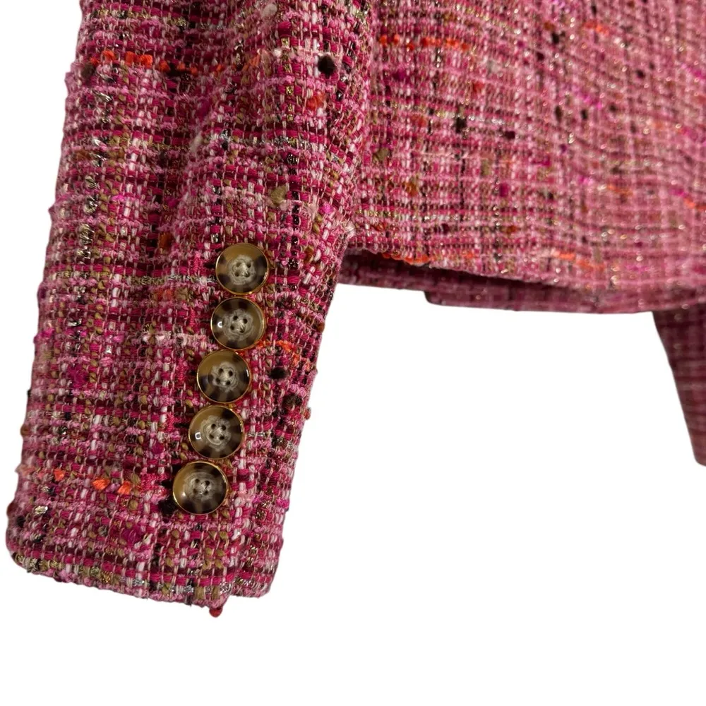 Veronica Beard Lars Jacket Pink Multi - Image 7