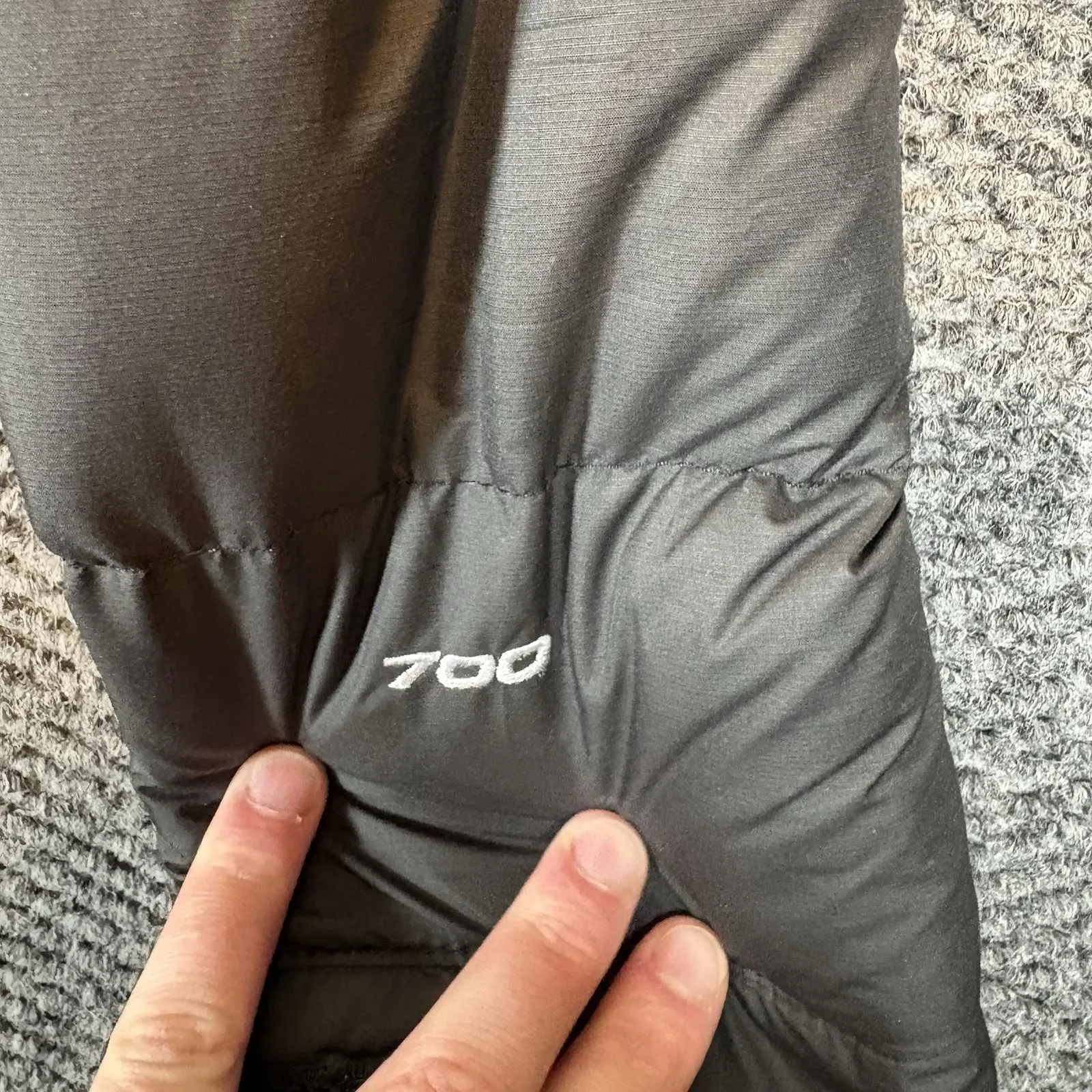 The North Face 700 Down Puffer Jacket Women's M Black Warm - Image 4