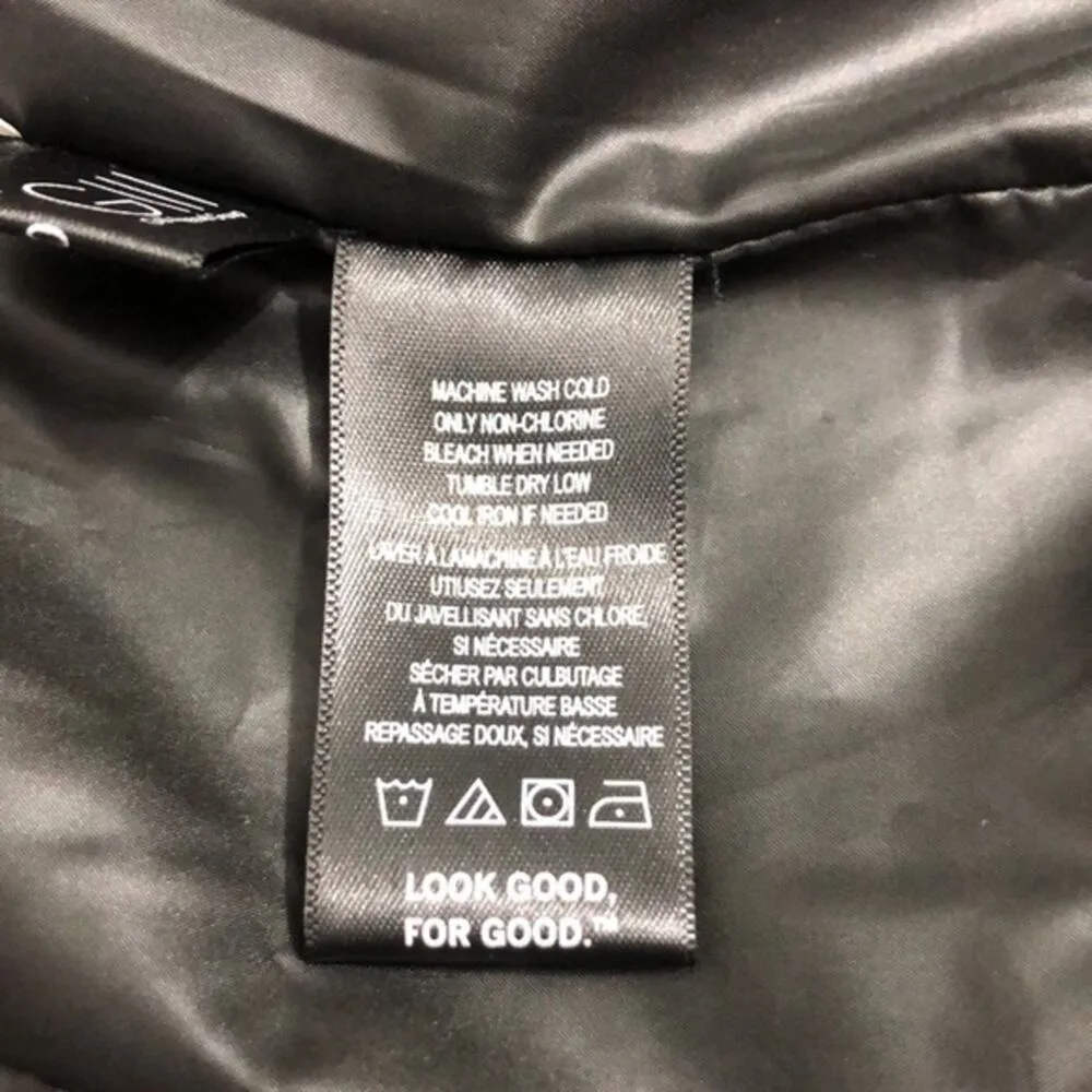 Kenneth Cole New York Multi Quilt Hooded Cire Coat Small EUC - Image 9