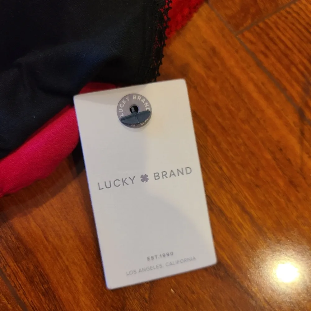 Lucky Brand 2pc Lounge Bras Size Medium - Image 3