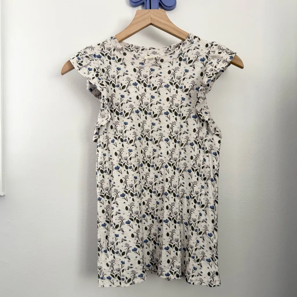 Nation LTD XS Paulette Tank White Cottage Floral - Image 2