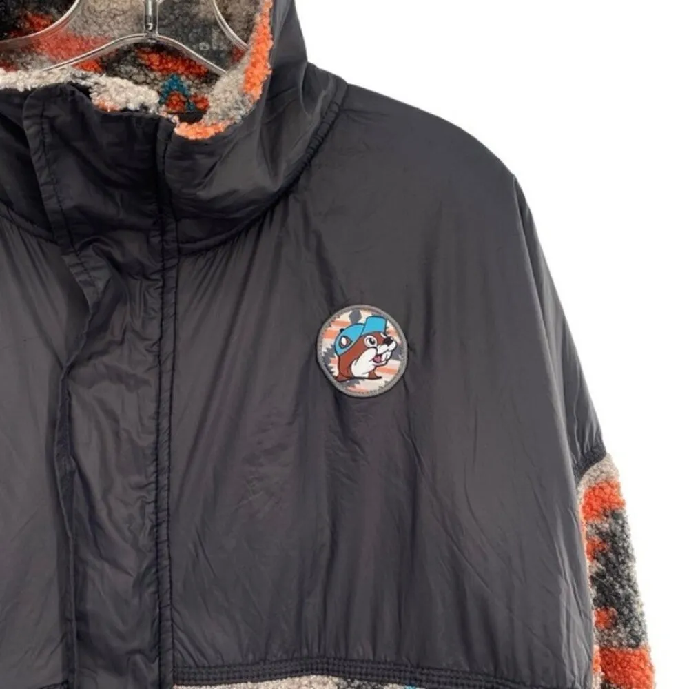Buc-ee's Berber Fleece Women’s Aztec Jacket - Image 3