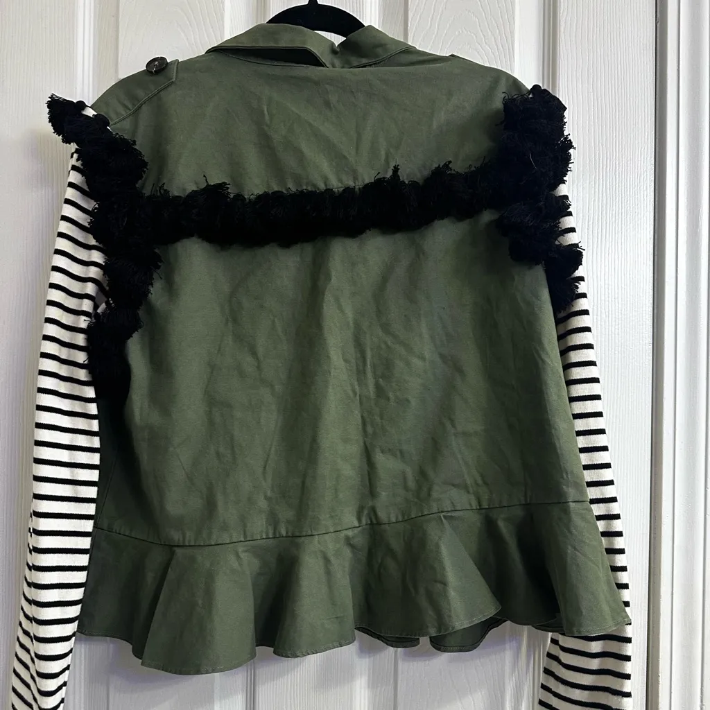 English Factory Olive Green Jacket - Image 4