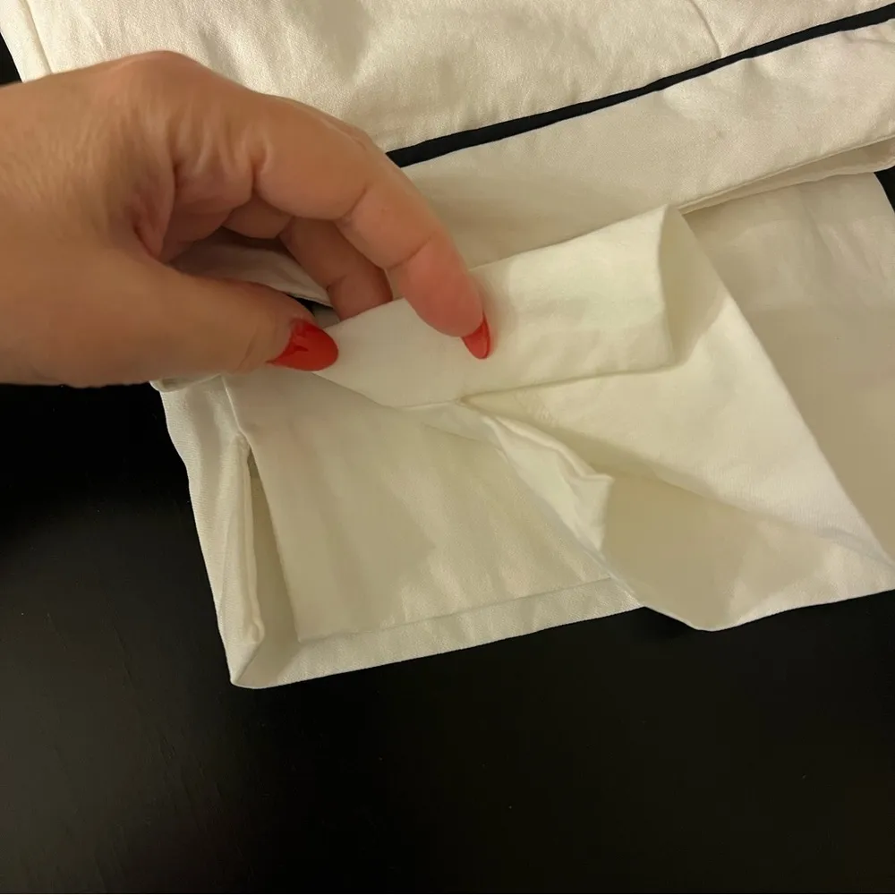 Kardashian Kollection White trousers, 11” rise, stretchy, size 14 - Image 8