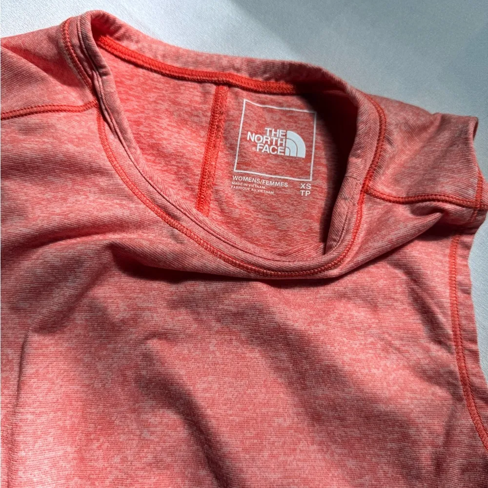 The North Face Orange Athletic Tank Top - Image 2