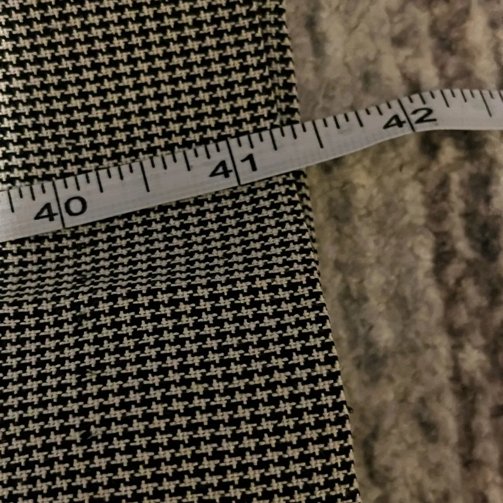 Black and White Checkerboard Dress Pants Size 12 - Image 11