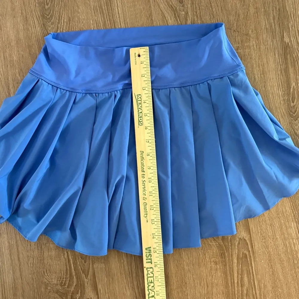 OFFLINE by Aerie Blue Pleated Tennis Skort​ - Image 3