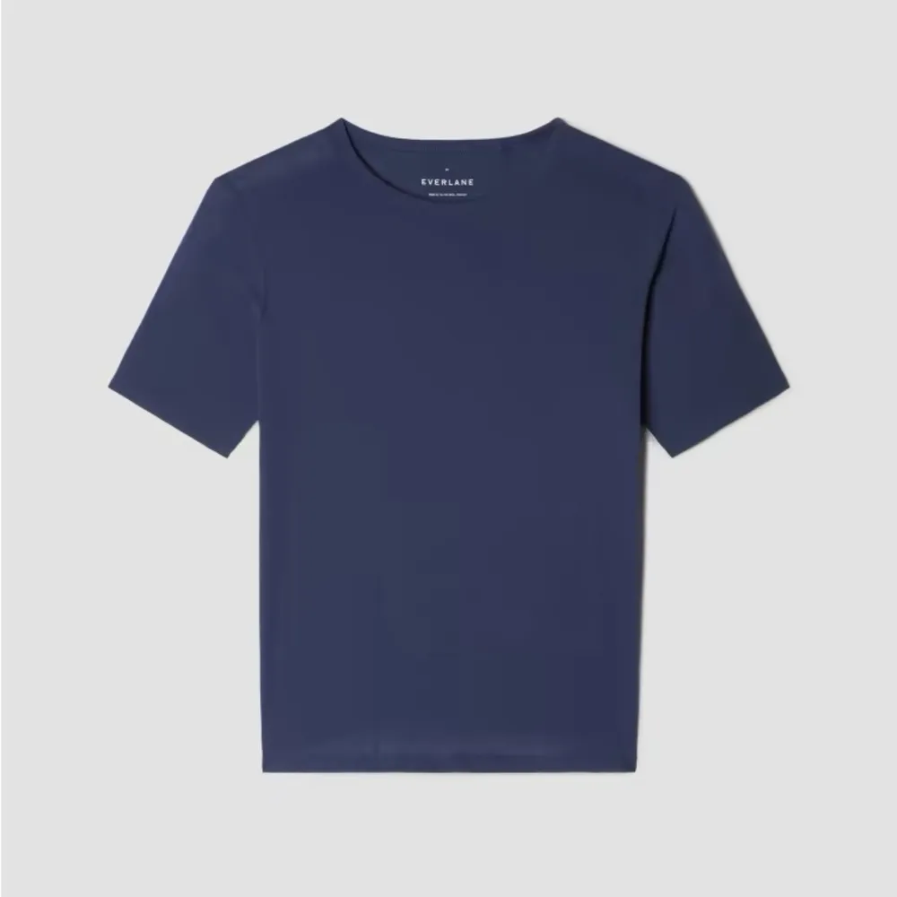 Everlane The Air Oversized Crew Tee size L in Navy - Image 3