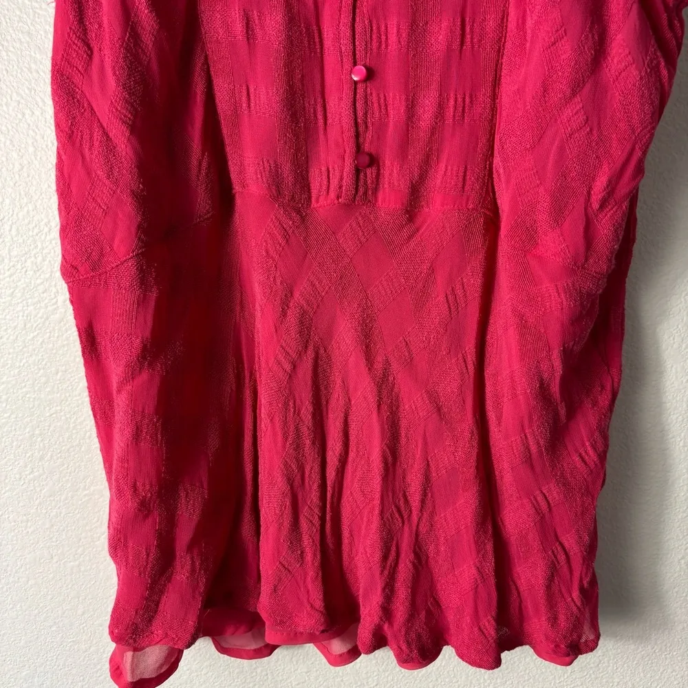 Women's Lucky Brand Pink/Orange Sleeveless Top size Medium - Image 3