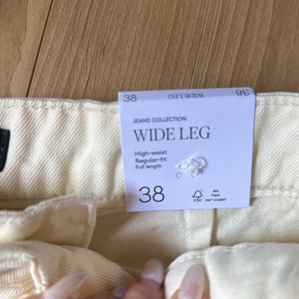 Mango wide leg high waist jean - Image 3