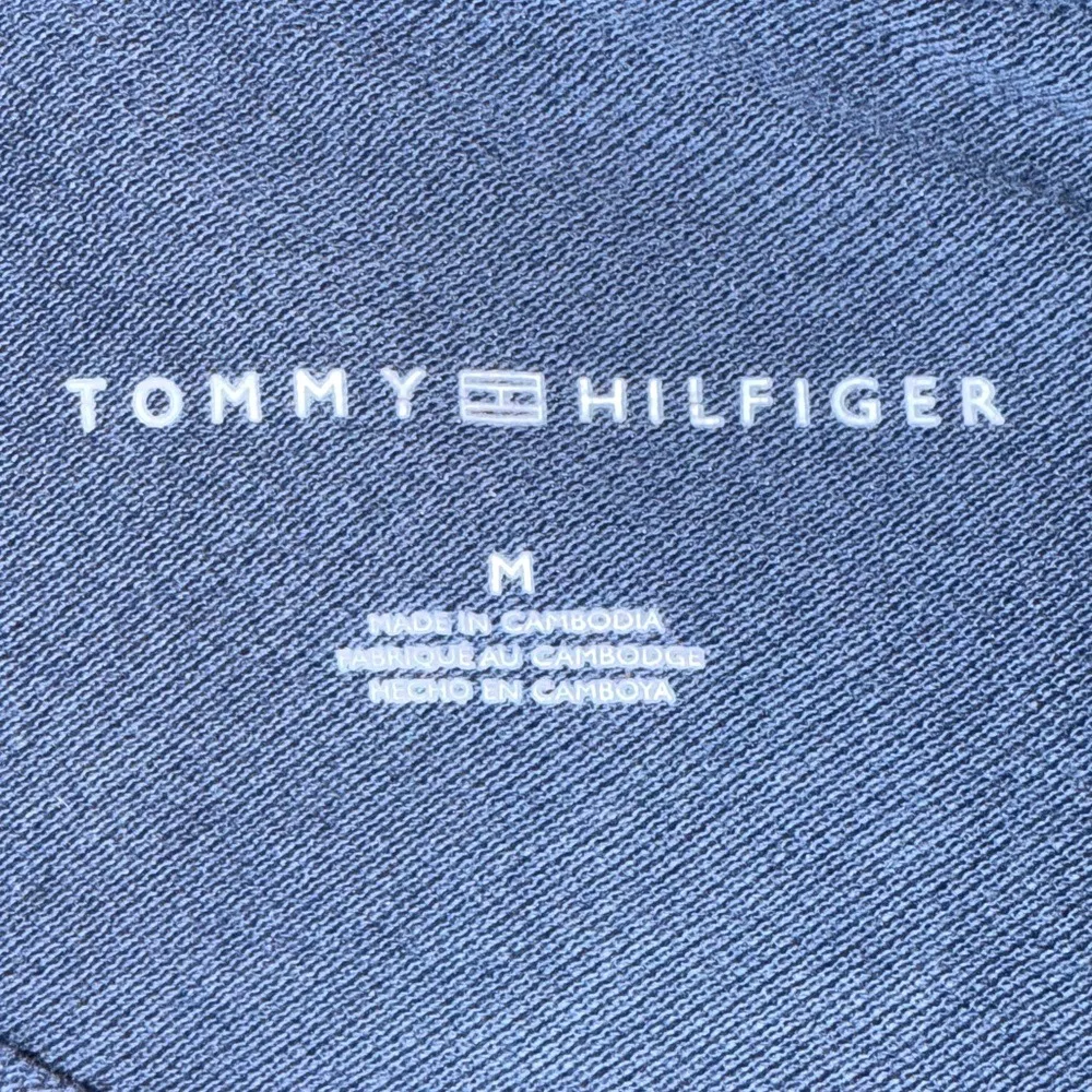 Tommy Hilfiger colorblock polo shirt navy red white‎ women's medium - Image 3