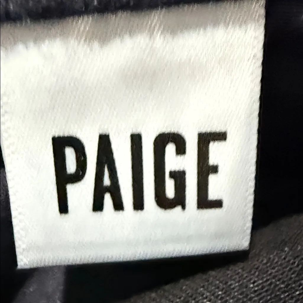 PAIGE Hoxton Crop High Rise Ultra Skinny Indigo Denim Jeans - Image 14