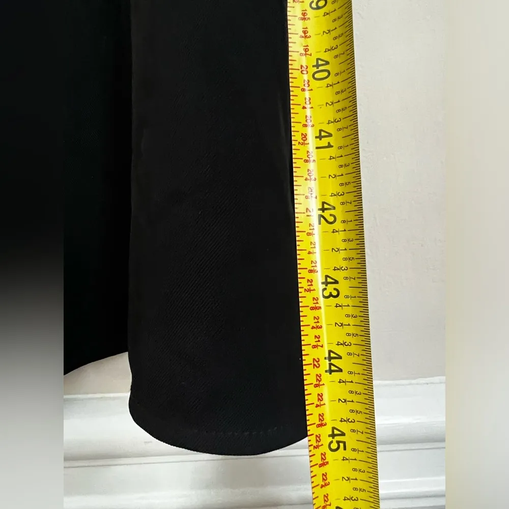 The Japanese Goweave Picnic Midi Dress Black button front 2 - Image 5