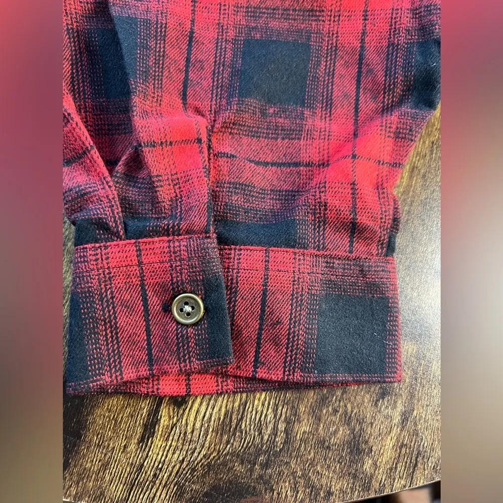 Chic Soul  | ladies plus size flannel shirt. Size: 2X - Image 13