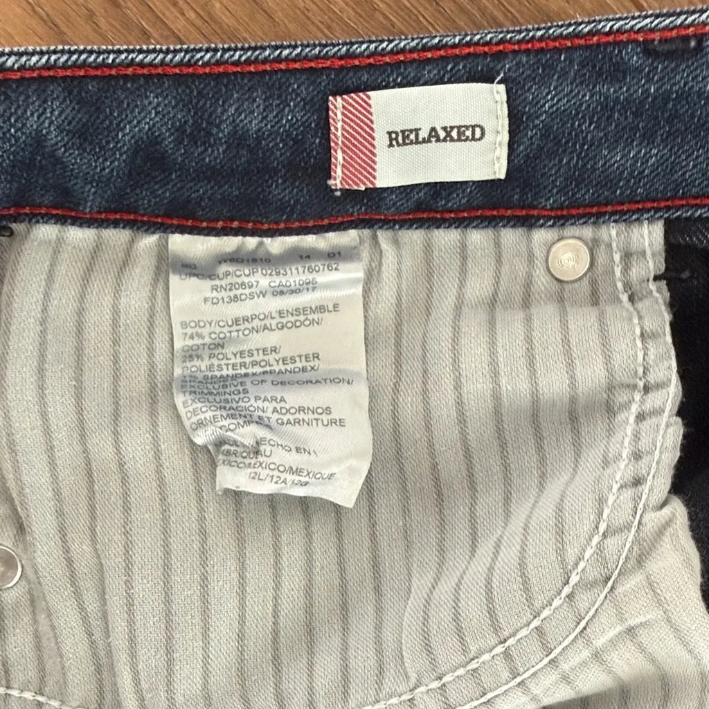 Dickies Women's Dark Blue Boot Cut Jeans - Image 3