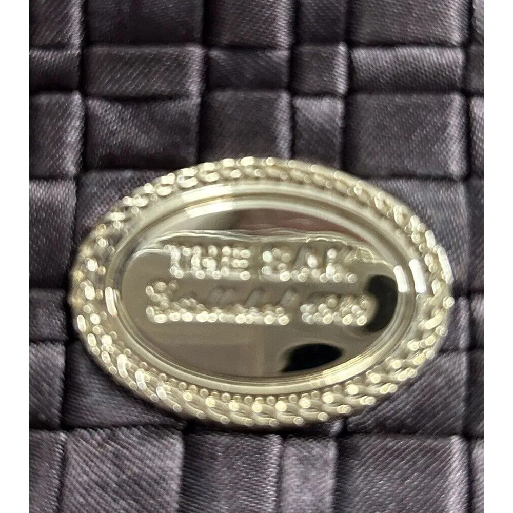 The‎ Sak Established 1989 Chain Handbag Purse Goldtone Red Satin Interior - Image 7