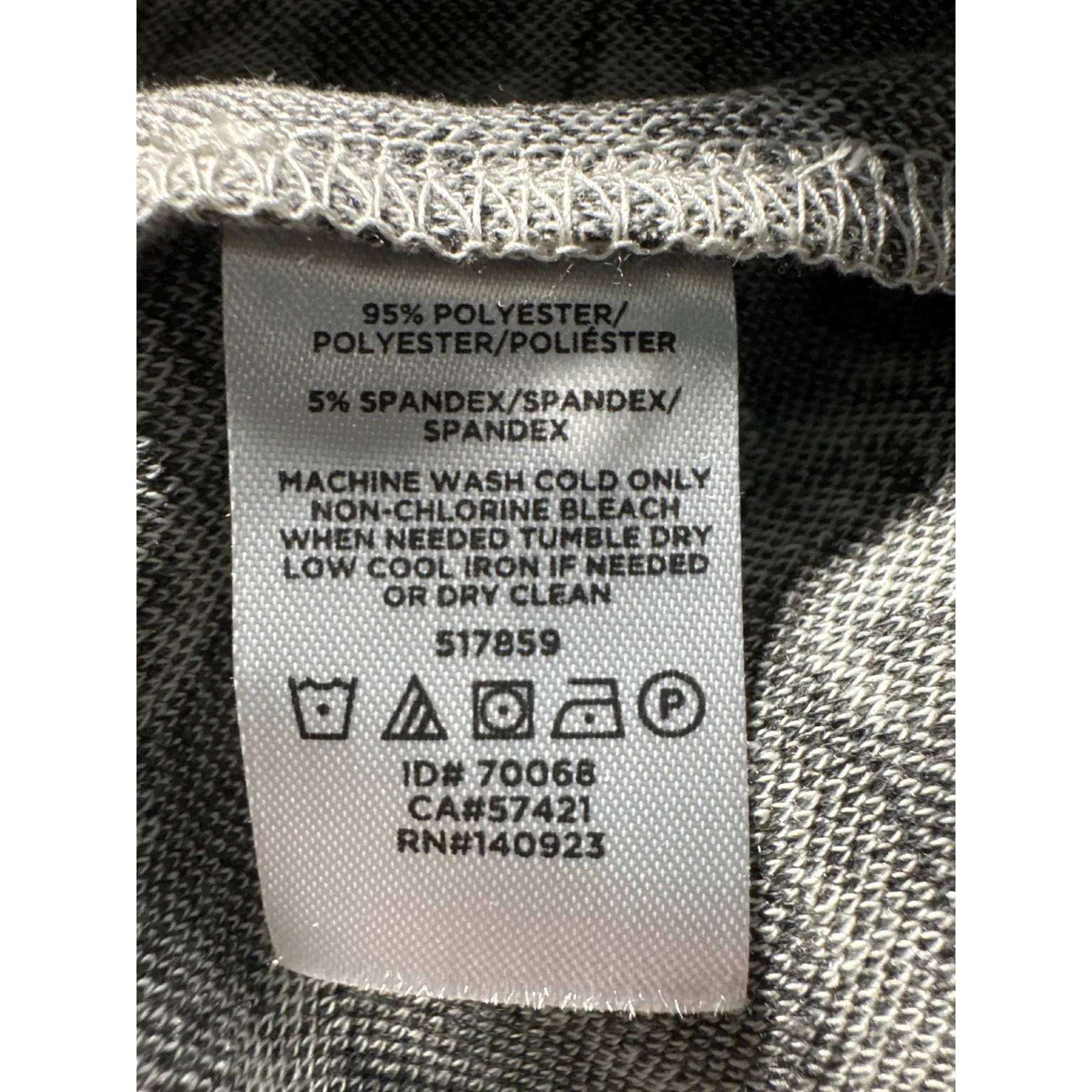 LOFT Outlet Petite Gray White Floral Print Long Sleeve Shift Dress XXS - Image 6