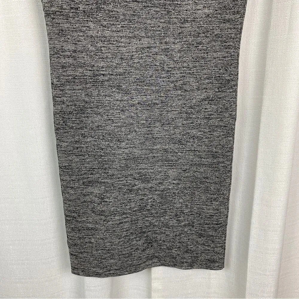 Halston Heritage Heather Gray Fitted Sweater Dress Sz.M NWT - Image 12