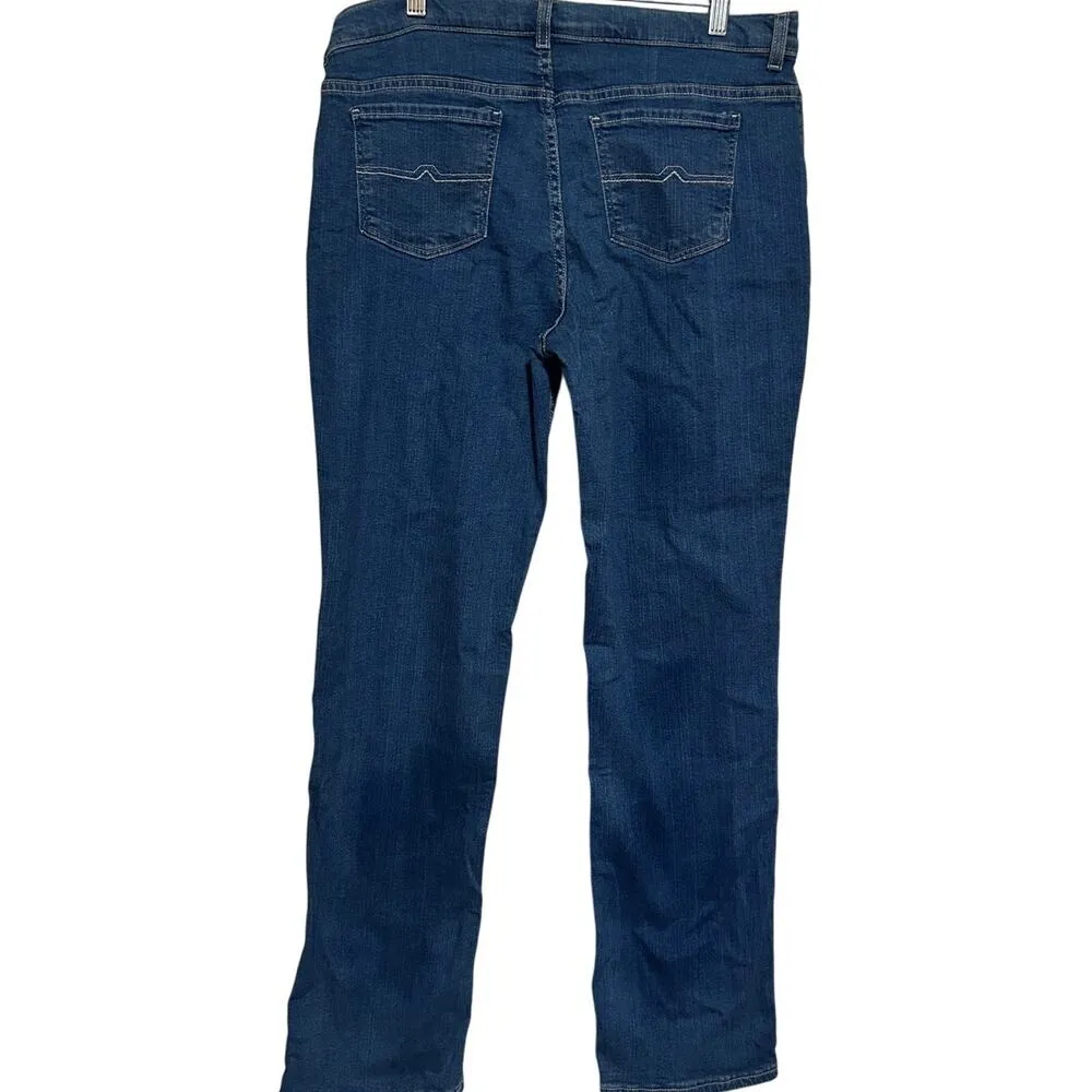 Arizona Jean Co Women's/Junior's Straight Blue Denim‎ Jeans Size 18 1/2 Plus - Image 2