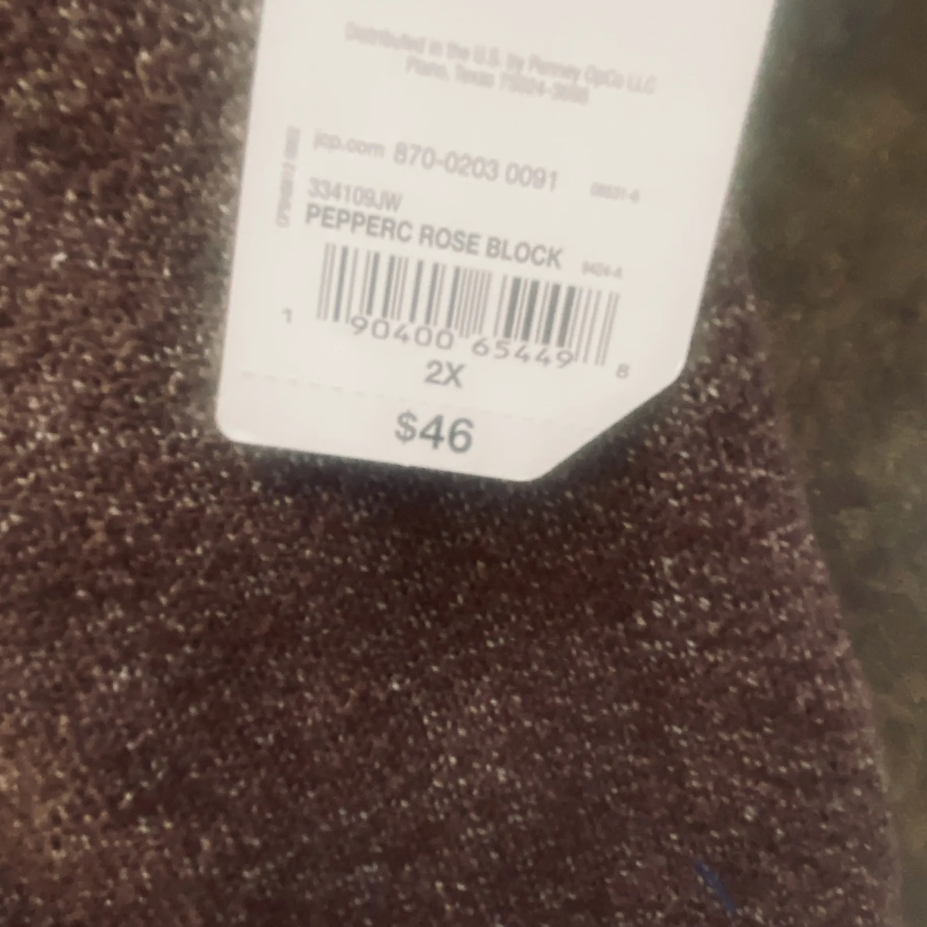 Stylus Womens crew neck Long Sleeve Pullover Sweater... Size 2X - Image 5