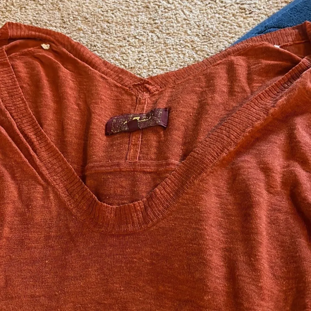 7 for all mankind medium blouse - Image 5