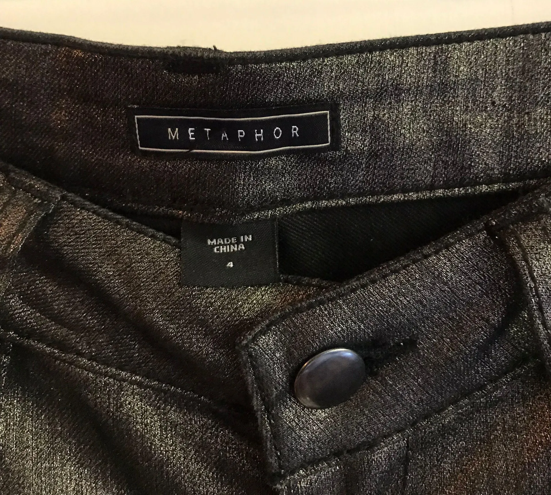 Metallic Skinny Jeans  - Image 3