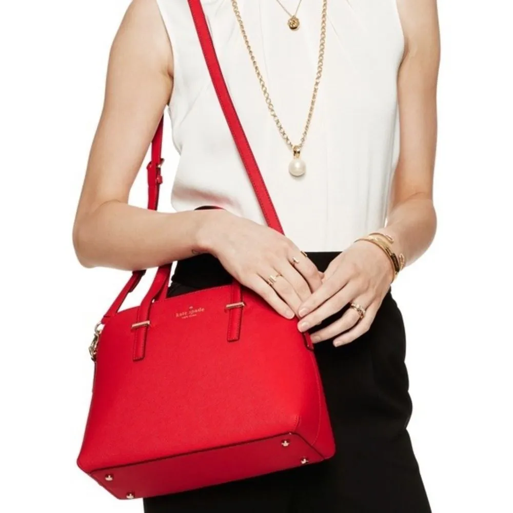 KATE SPADE Cedar St. Maise Medium Crossbody Satchel Bag Purse Mint Like NEW - Image 15