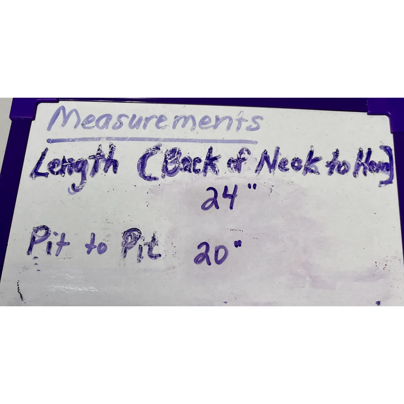 Karen Scott Purple Top Henley Roll tab Blouse Shirt womens sz Large stretchy - Image 6