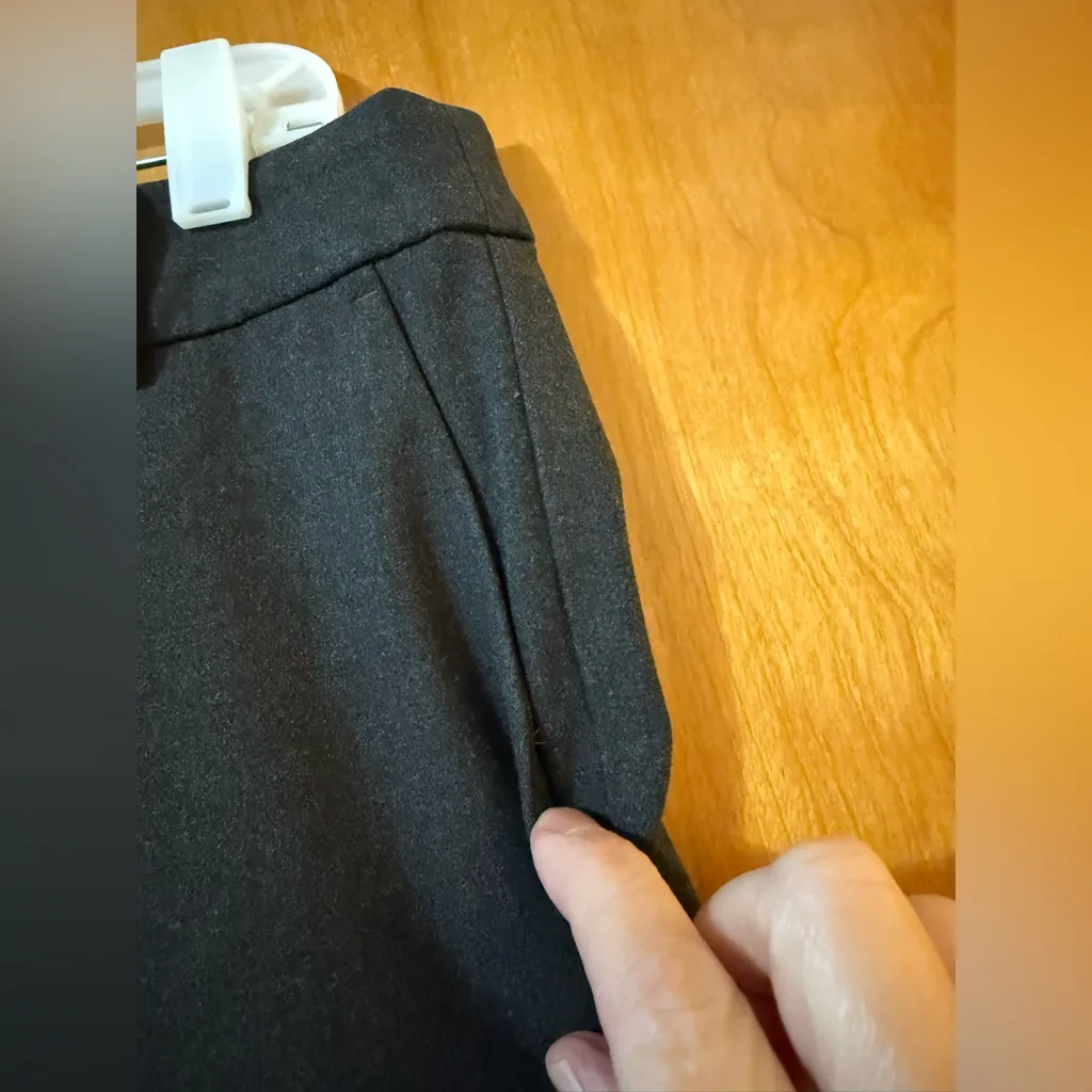 J. Crew Ruby Pant Pants Gray Grey Office Polyester Viscose Blend NWT Size 10 - Image 6