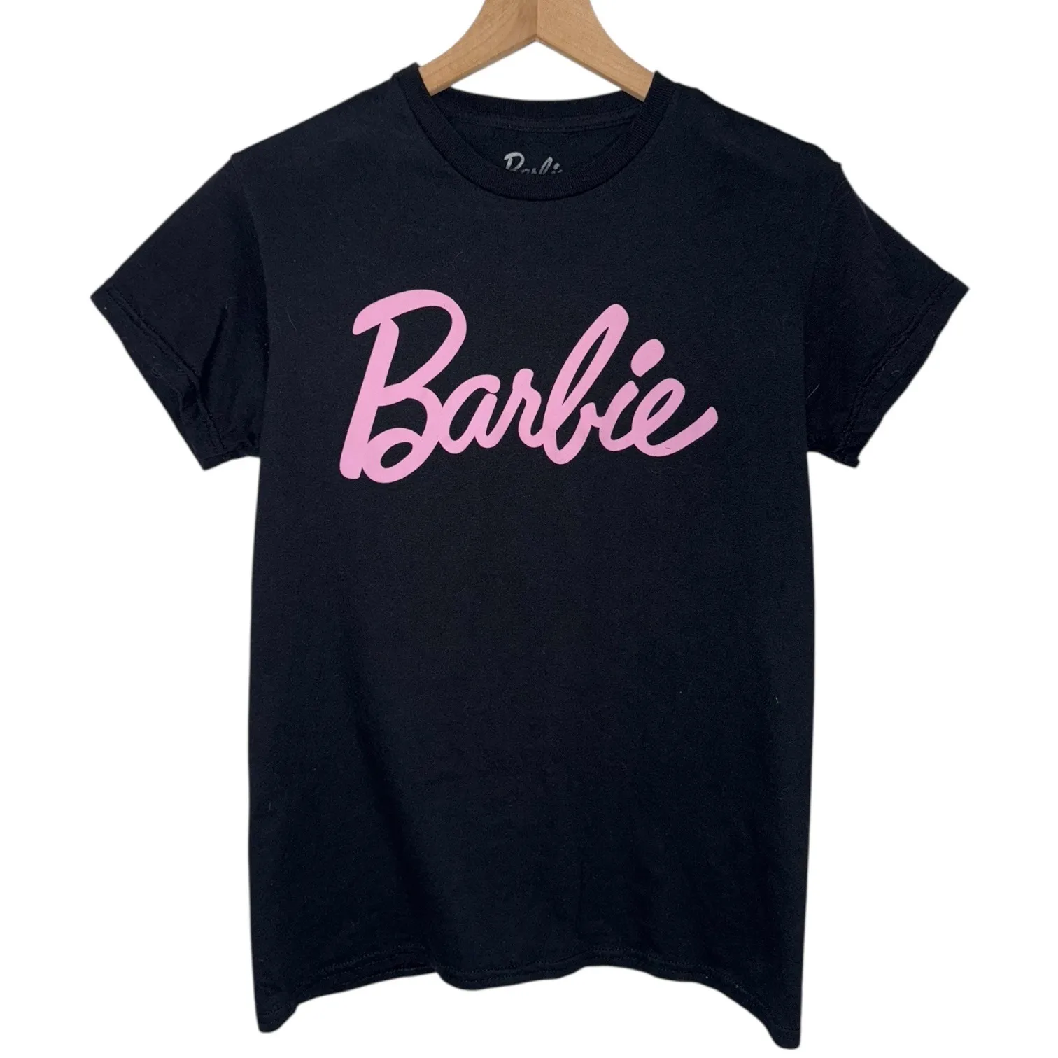 Barbie Merch Tshirt Short‎ Sleeve Top Black - Image 3