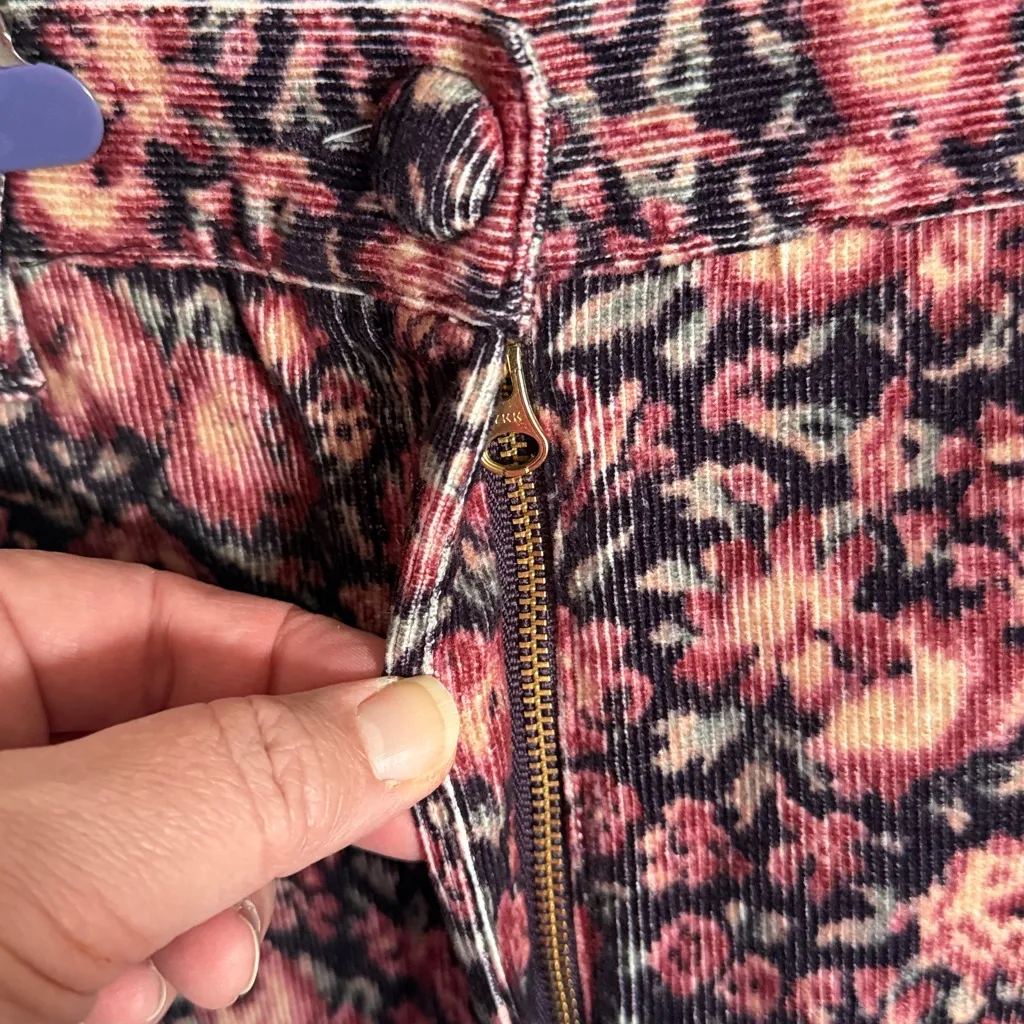 LoveShackFancy Hollywood Skirt in Blushing Berries - Image 5