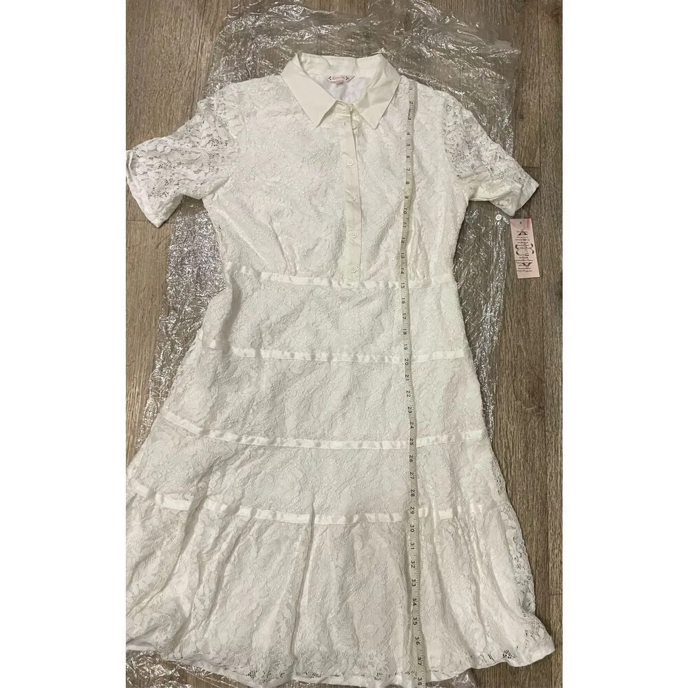 Nanette Lepore Marshmallow Oh So Pretty Lacey 6 New - Image 7