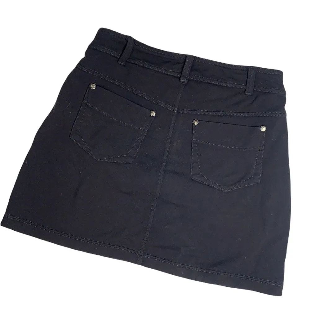 Athleta Bettona Black Stretch Pocket Tennis Golf Skort Skirt 581198 W-557 Sz XS - Image 4