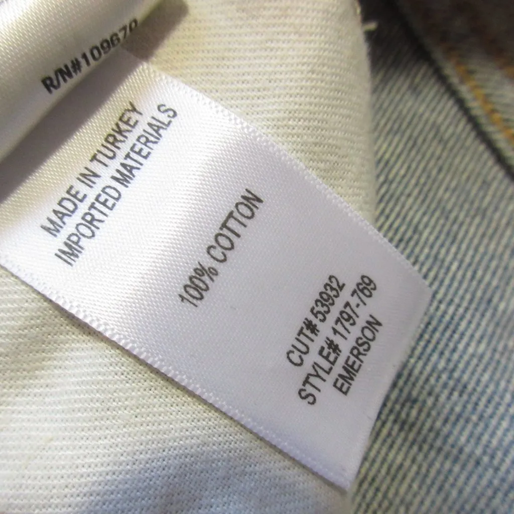 NWT Citizens of Humanity Emerson in Punch Bowl Destroyed Slim Boyfriend Jeans 29 - Image 4