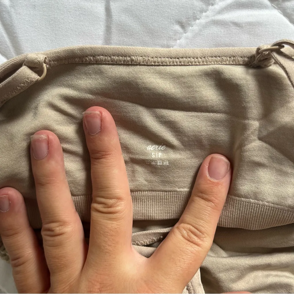 American Eagle one-shoulder crop top/bralette - Image 3