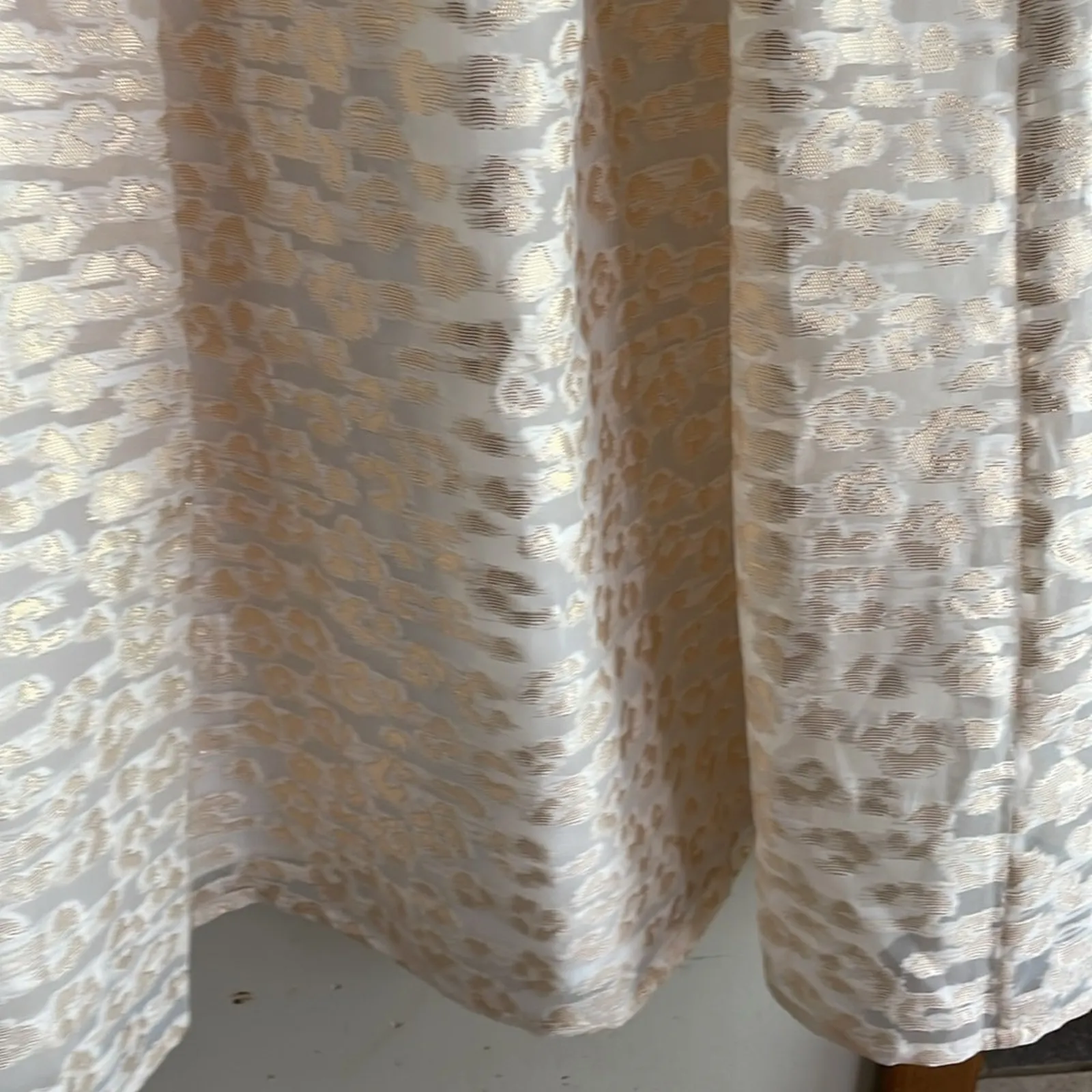 Anthropologie Pankaj & Nidhi Burnout Shimmer Maxi Skirt - Image 8