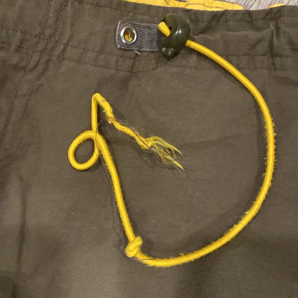 Y2k vintage L.E.I low rise baggy utility cargo pants olive green medium - Image 9