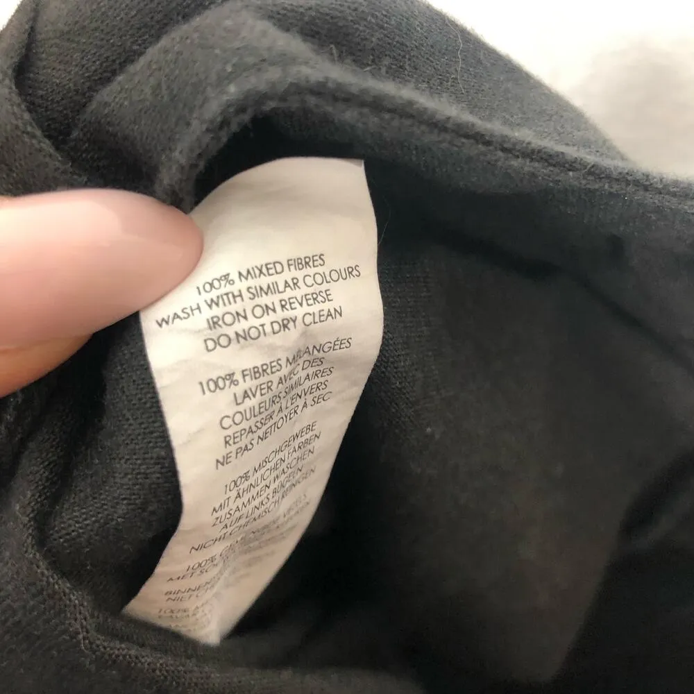 Nasty Gal Gal After Party Vintage At Ease Pants Small Black Cargo Joggers Y2K - Image 6