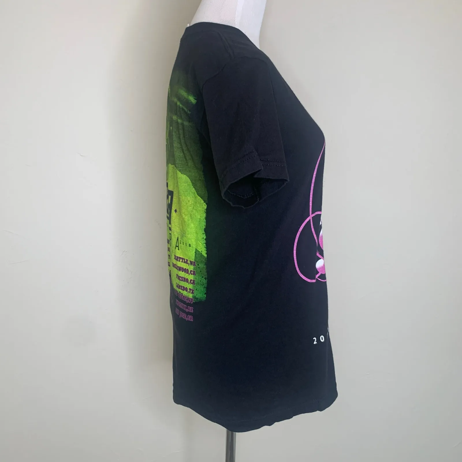 Ozuna Aura Tour 2018 Concert T Shirt Sz Small Black - Image 4