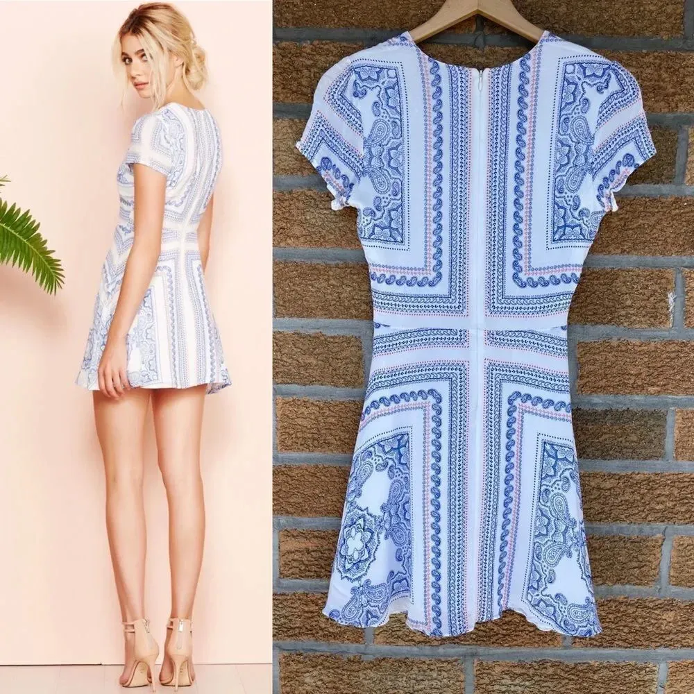 Lovers + Friends Cassidy Dress in Bella Scarf XS - Image 3