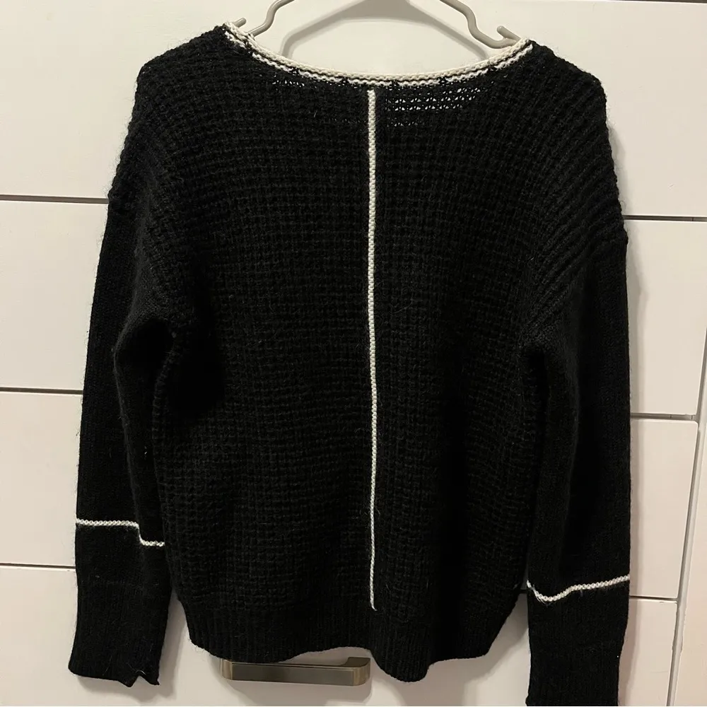 Duffy Wool Blend Tribal Print Sweater - Image 4