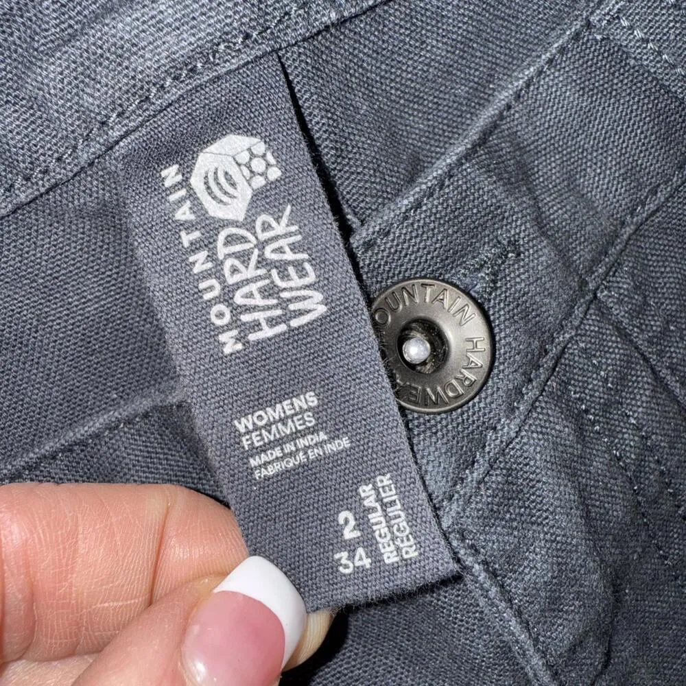 Mountain HardWear Hiking Gray Cargo Outdoor Rugged Fishing Camping Hunt Pants 2 - Image 9