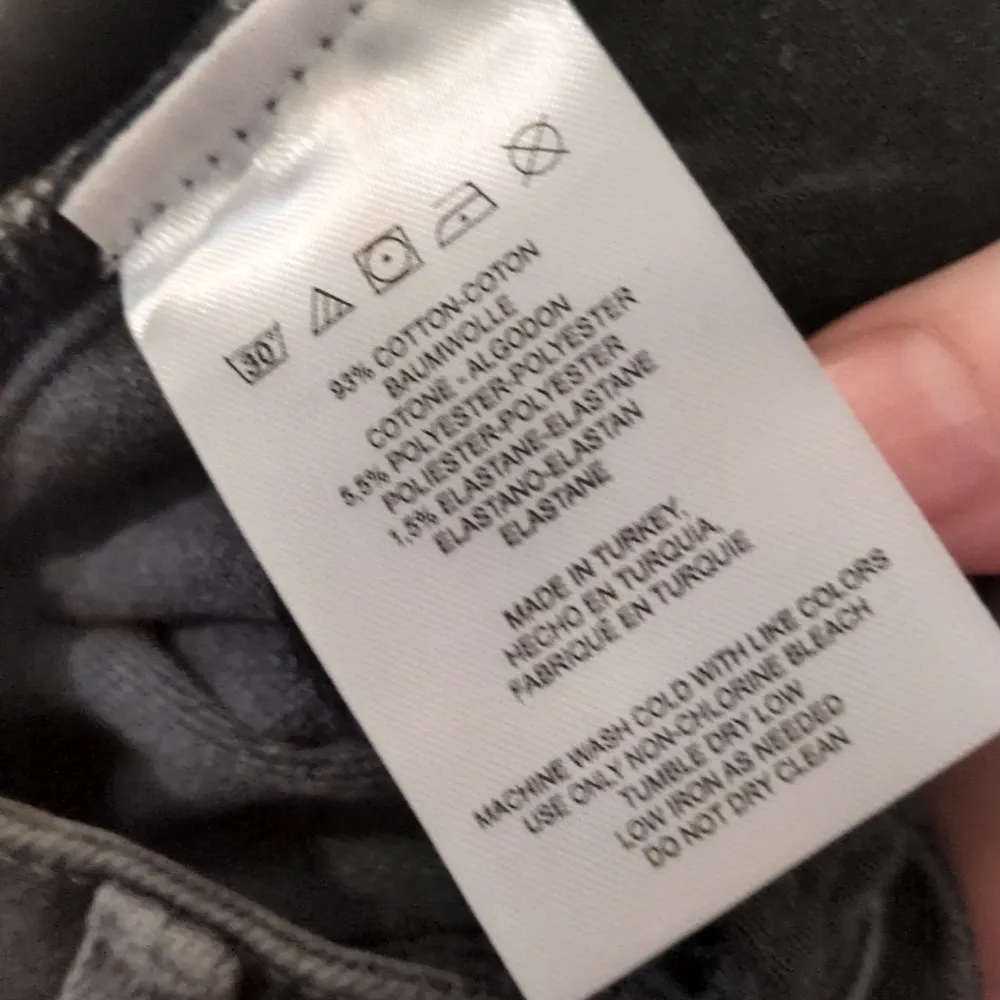 Free People Black Fringe Jeans Size 25 - Image 7