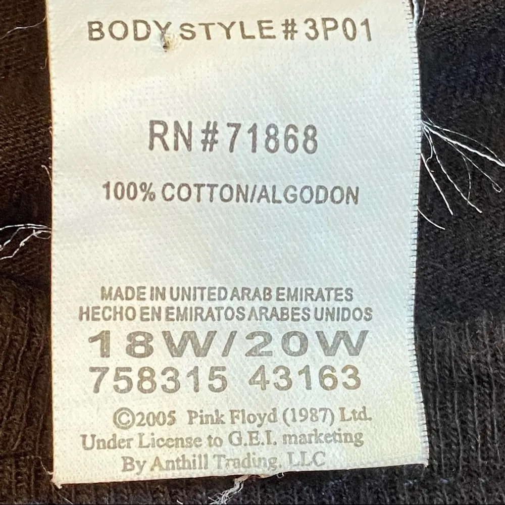 Freeze Retro 2005 Pink Floyd Dark Side of the Moon T - Image 11