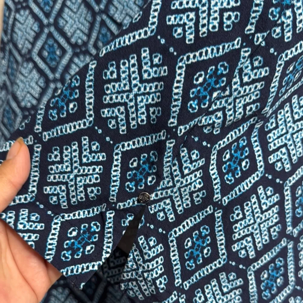 Rafaella Blue and Black Mini Skort Skirt - Image 3