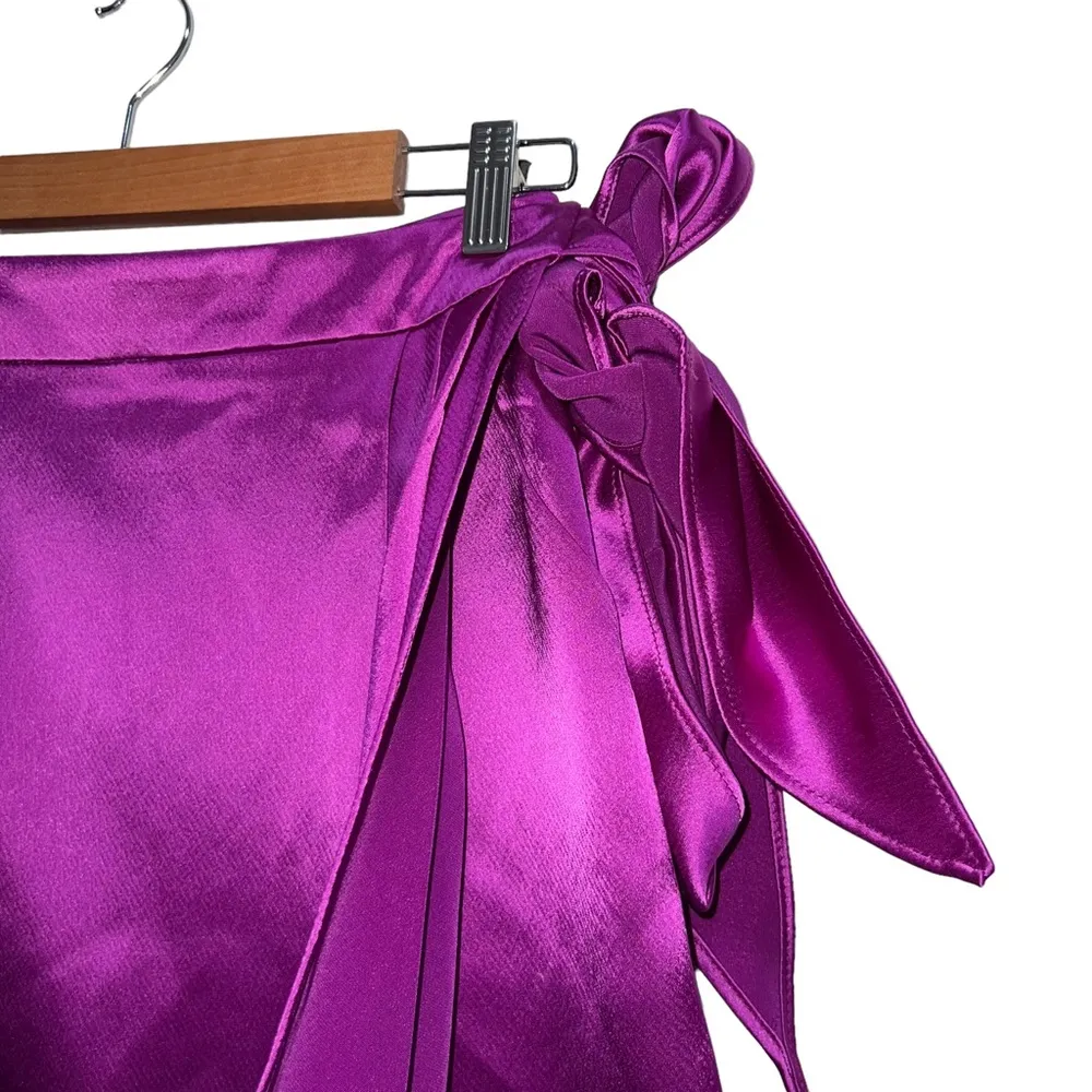 NEW NWOT  Label Kyla Mini Skirt In Orchid - Image 4