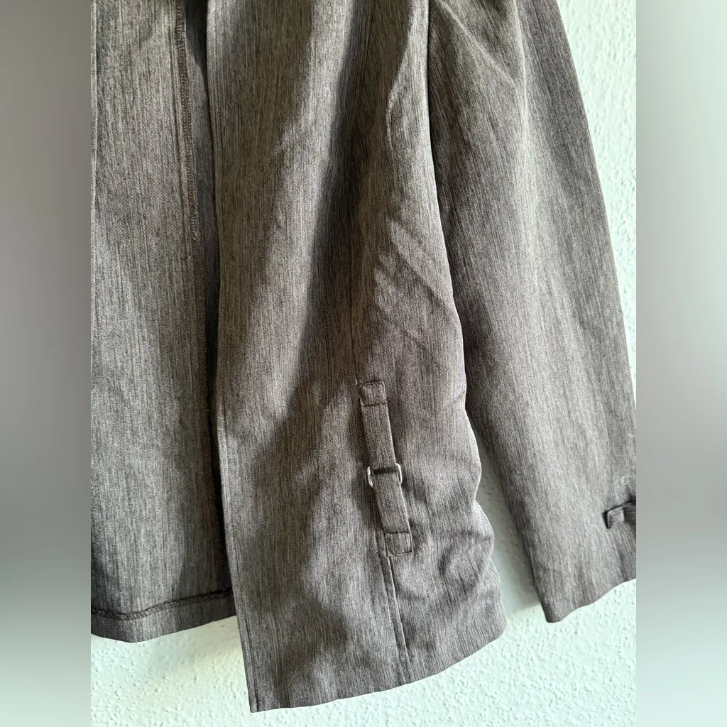 Perceptions Vintage Brown Blazer Relaxed Fit Suit Jacket Size 16 - Image 2