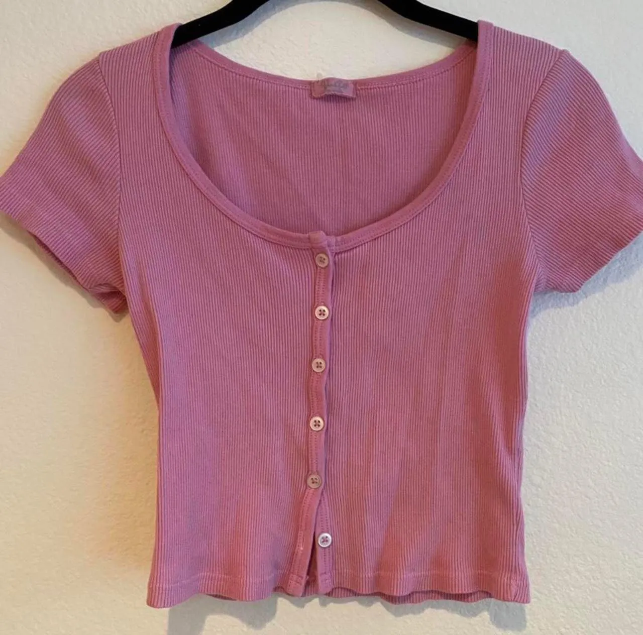 bubble gum pink top - Image 2