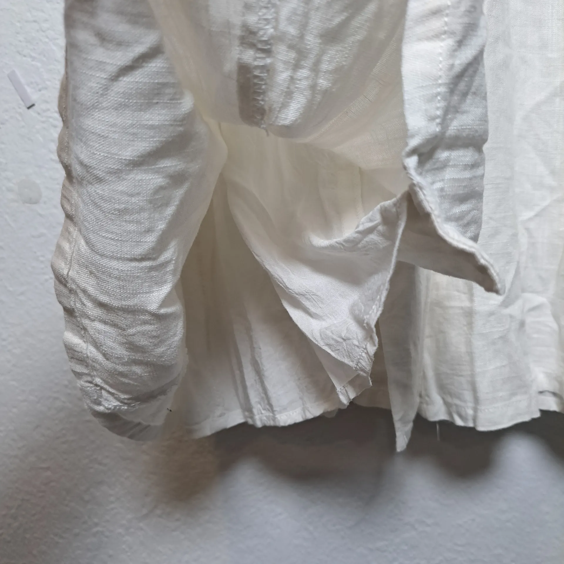 Chic Ivory Button-Down Dress - Image 5