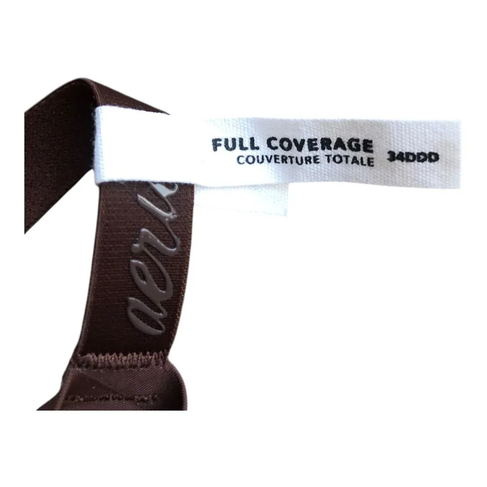 Aerie Smoothez Lightly Lined Bra Full Coverage Brown Size Women's Size 34DDD NWT - Image 9